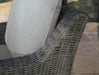 Elite Park Outdoor Swivel Lounge with Cushion - LasVegasFurnitureOnline.com