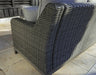 Elite Park Outdoor Loveseat with Cushion - LasVegasFurnitureOnline.com