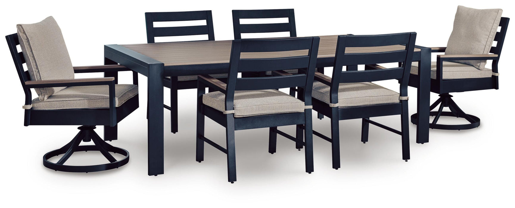 East Beach Outdoor Dining Set - LasVegasFurnitureOnline.com
