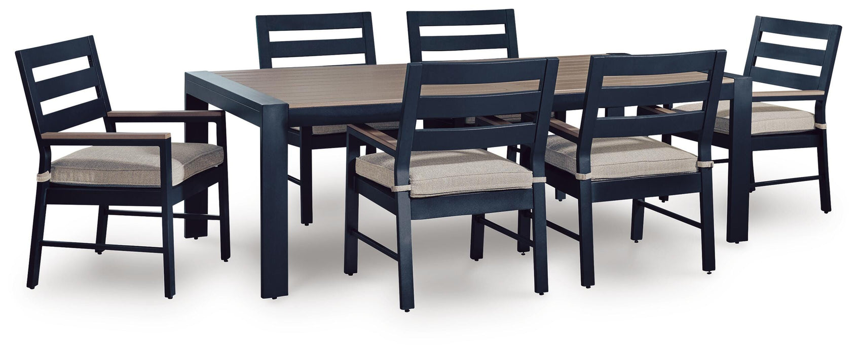 East Beach Outdoor Dining Set - LasVegasFurnitureOnline.com