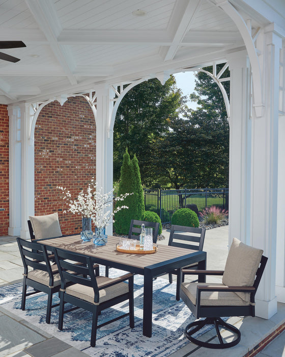 East Beach Outdoor Dining Set - LasVegasFurnitureOnline.com