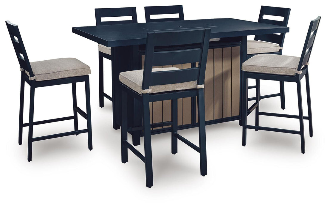 East Beach Outdoor Dining Set - LasVegasFurnitureOnline.com