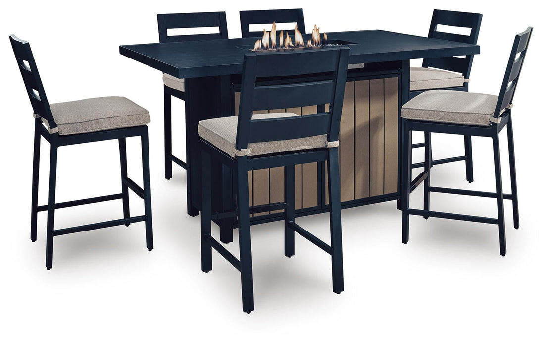 East Beach Outdoor Dining Set - LasVegasFurnitureOnline.com