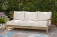 Carter Hall Outdoor Sofa with Cushion - LasVegasFurnitureOnline.com