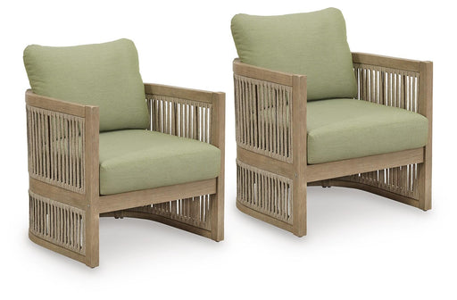 Serena Shores Outdoor Lounge Chair (Set of 2) - LasVegasFurnitureOnline.com