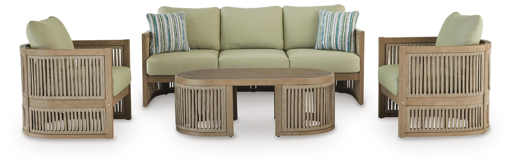Serena Shores Outdoor Seating Set - LasVegasFurnitureOnline.com