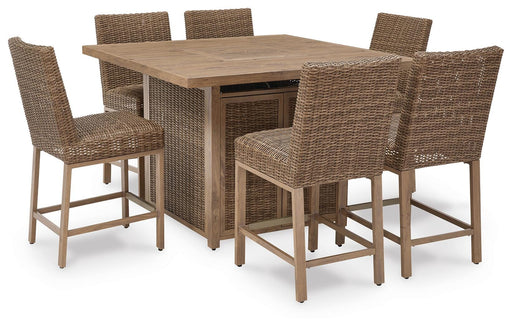 Walton Bridge Outdoor Dining Set - LasVegasFurnitureOnline.com
