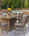 Walton Bridge Outdoor Dining Set - LasVegasFurnitureOnline.com