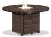 Paradise Trail Outdoor Loveseat, Lounge Chairs and Fire Pit Table - LasVegasFurnitureOnline.com