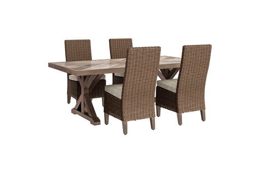 Beachcroft Outdoor Dining Set - LasVegasFurnitureOnline.com
