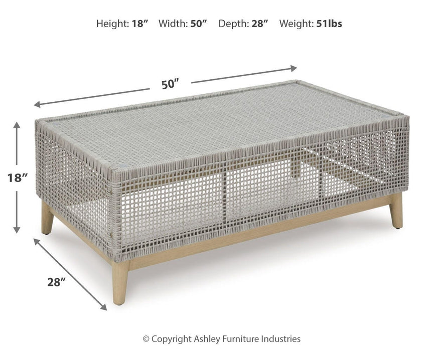 Seton Creek Outdoor Seating Set - LasVegasFurnitureOnline.com