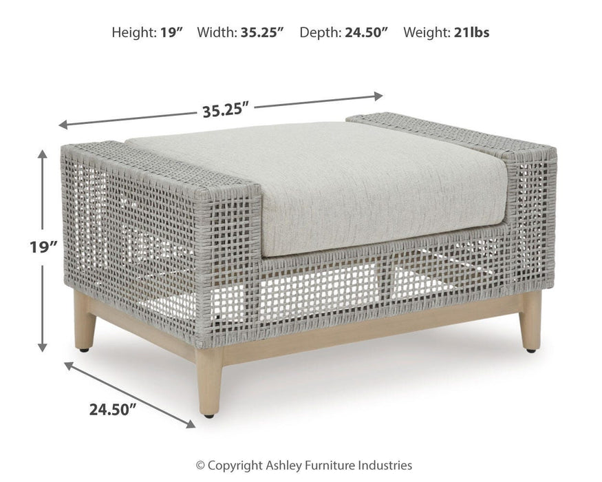 Seton Creek Outdoor Seating Set - LasVegasFurnitureOnline.com