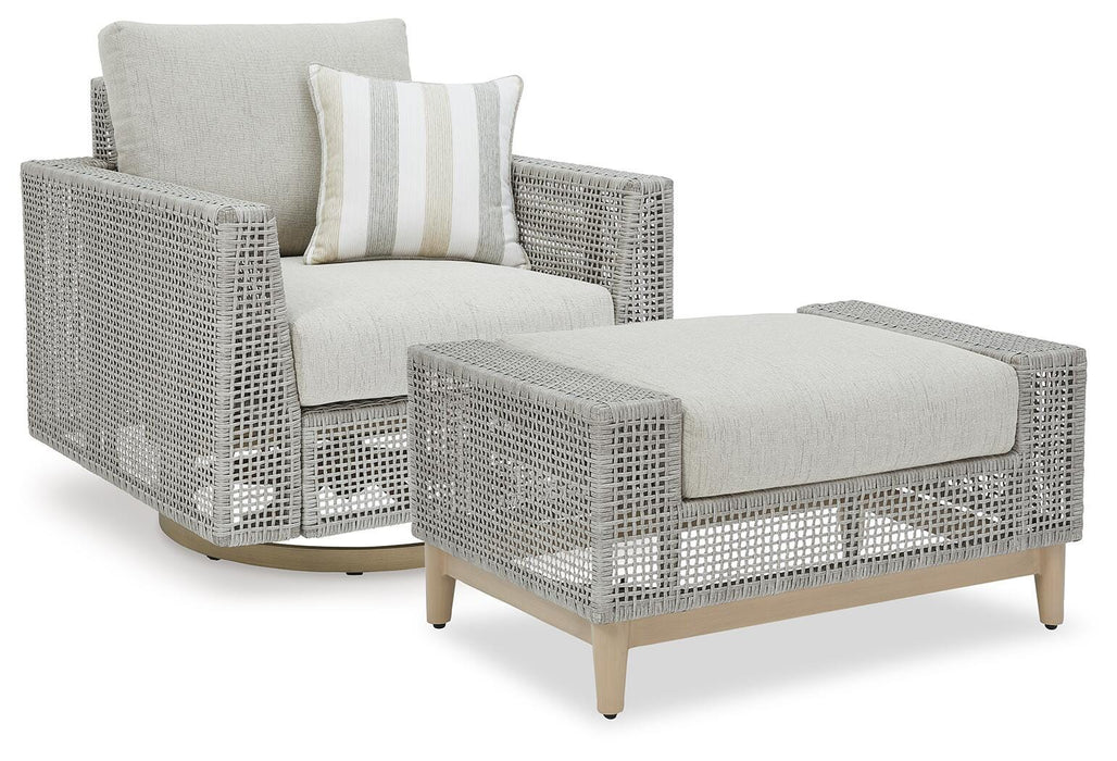 Seton Creek Outdoor Seating Set - LasVegasFurnitureOnline.com