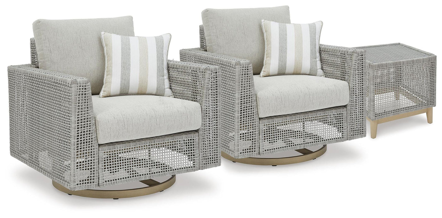 Seton Creek Outdoor Seating Set - LasVegasFurnitureOnline.com