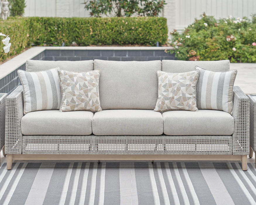 Seton Creek Outdoor Upholstery Set - LasVegasFurnitureOnline.com