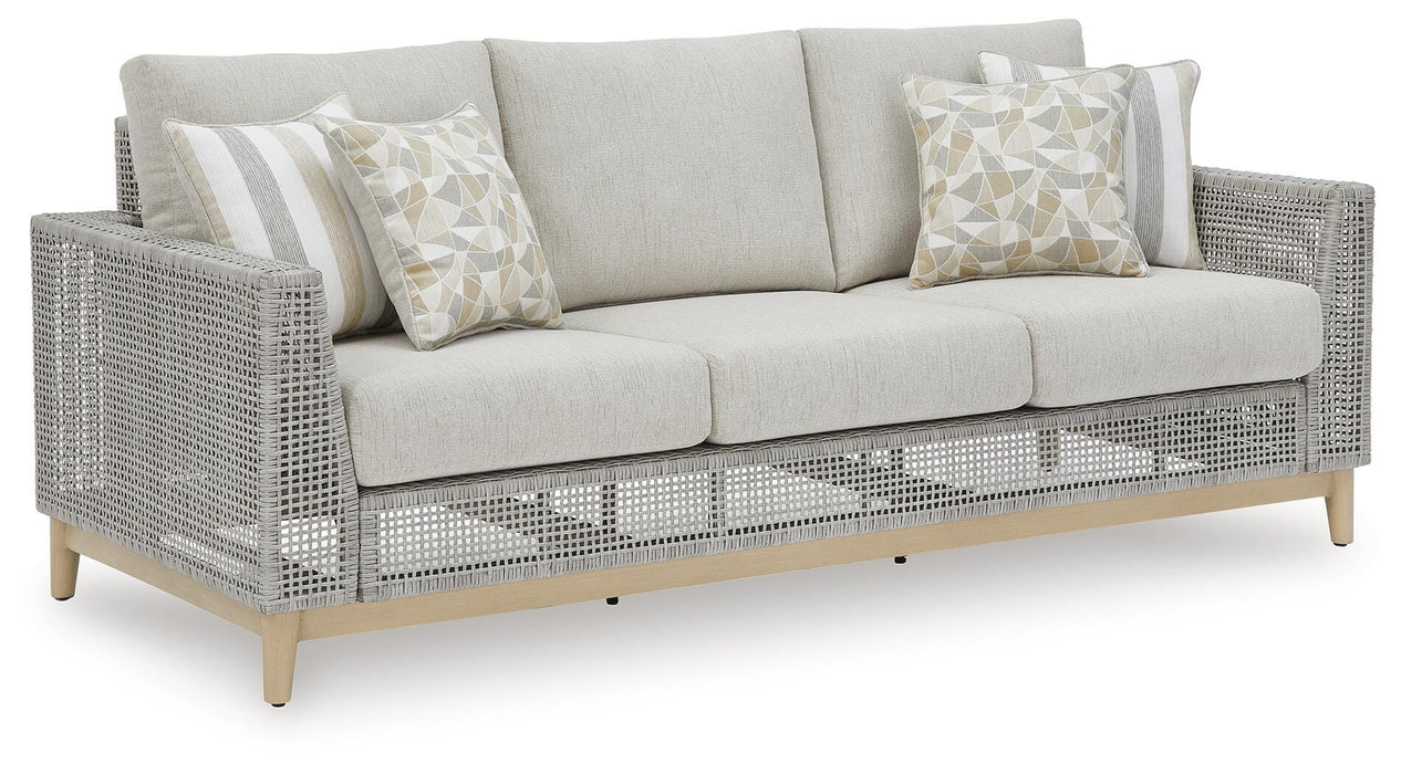 Seton Creek Outdoor Upholstery Set - LasVegasFurnitureOnline.com