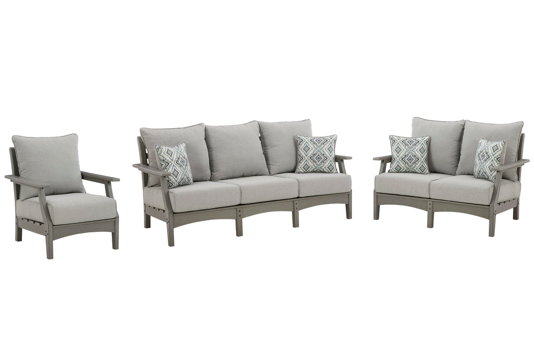 Visola Outdoor Seating Set - LasVegasFurnitureOnline.com