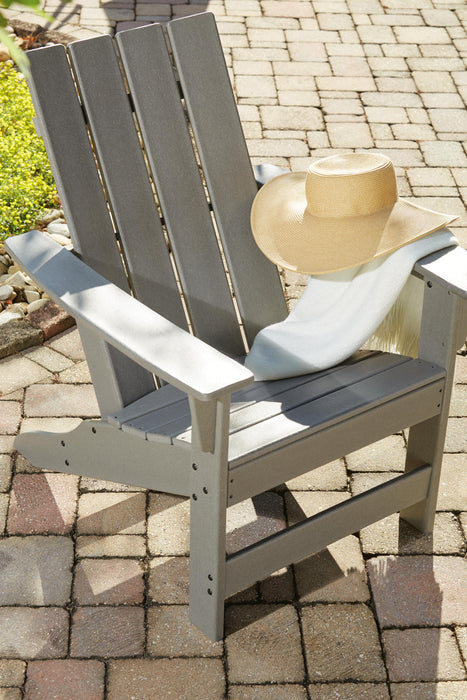 Visola Outdoor Adirondack Chair Set with End Table - LasVegasFurnitureOnline.com
