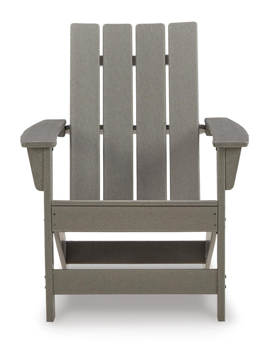 Visola Outdoor Adirondack Chair Set with End Table - LasVegasFurnitureOnline.com