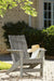 Visola Outdoor Adirondack Chair Set with End Table - LasVegasFurnitureOnline.com