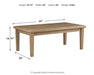 Gerianne Coffee Table - LasVegasFurnitureOnline.com