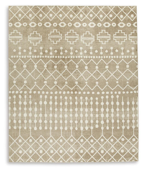 Bunchly 7'10" x 10'3" Washable Rug - LasVegasFurnitureOnline.com