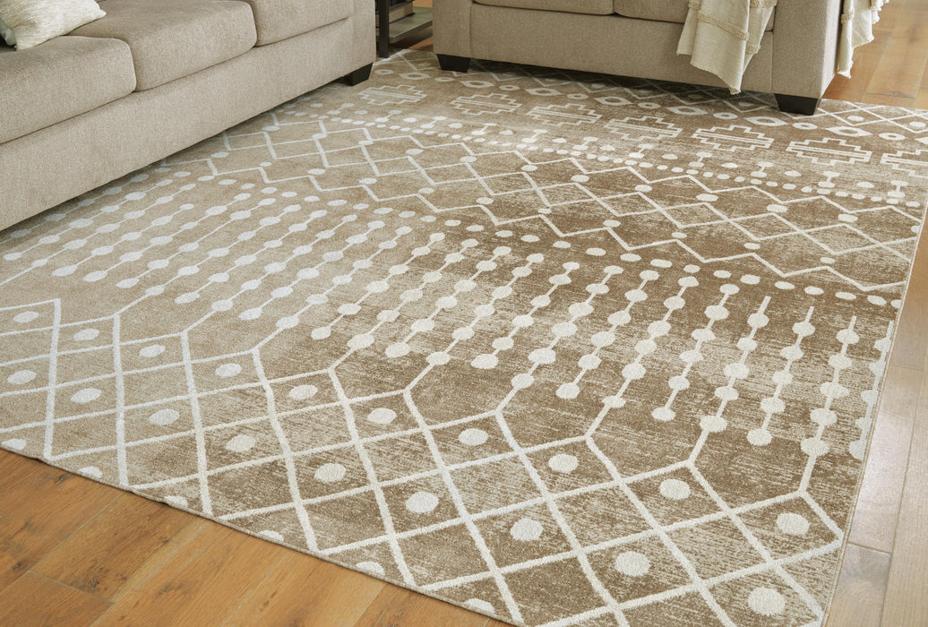 Bunchly 7'10" x 10'3" Washable Rug - LasVegasFurnitureOnline.com