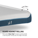 Bedgear X1 Kids Performance Mattress with Magic Edge