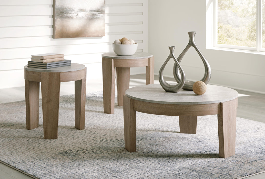 Guystone Table (Set of 3) - LasVegasFurnitureOnline.com