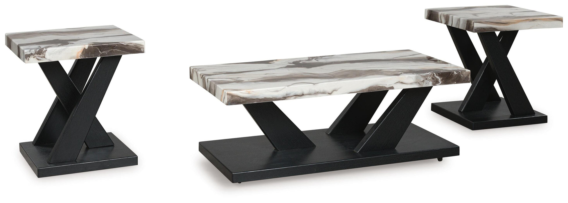 Cendill Table (Set of 3) - LasVegasFurnitureOnline.com