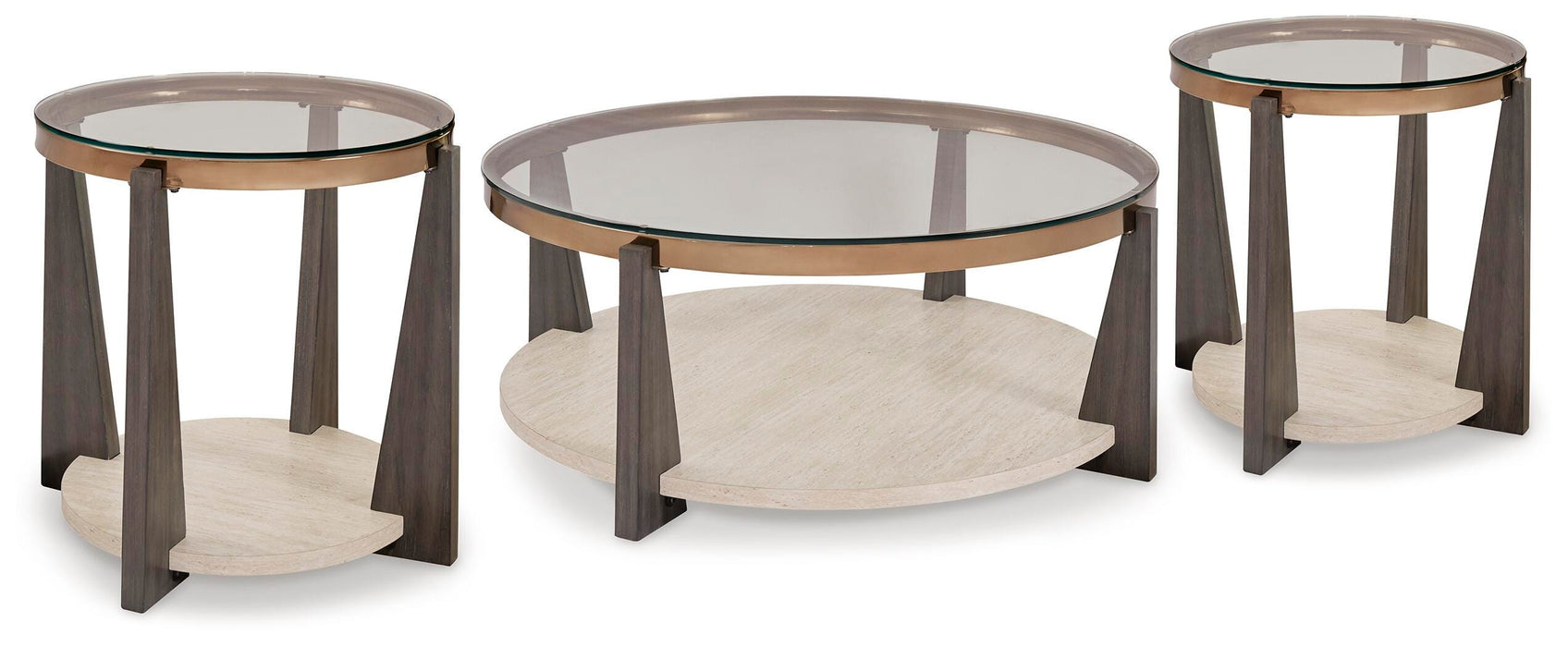 Frazwa Occasional Table Set - LasVegasFurnitureOnline.com