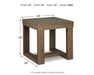 Cariton End Table - LasVegasFurnitureOnline.com