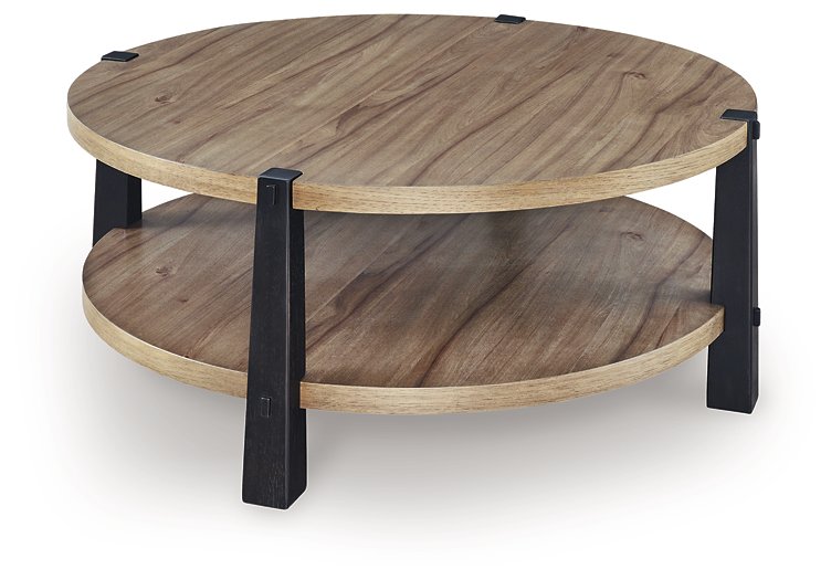 Ridgester Coffee Table - LasVegasFurnitureOnline.com