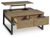 Montia Lift-Top Coffee Table - LasVegasFurnitureOnline.com