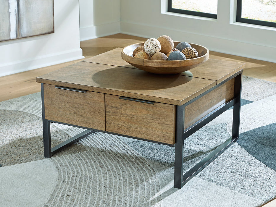 Montia Lift-Top Coffee Table - LasVegasFurnitureOnline.com