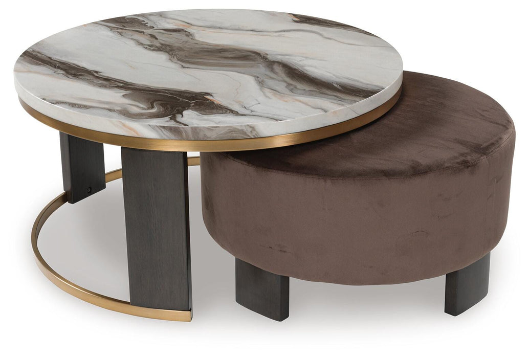 Jazmore Nesting Coffee Table (Set of 2) - LasVegasFurnitureOnline.com