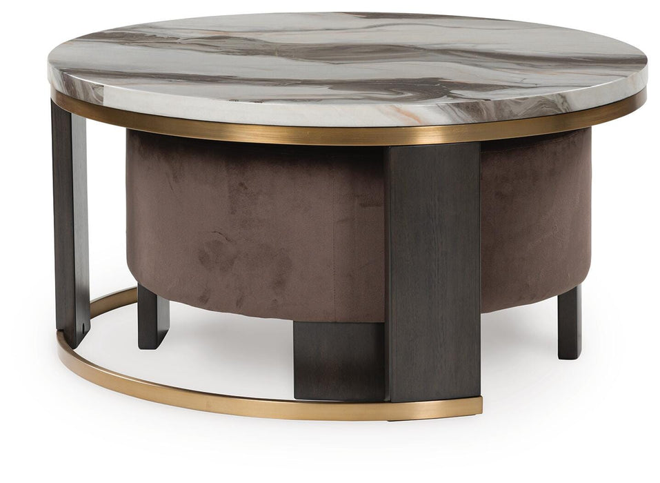 Jazmore Nesting Coffee Table (Set of 2) - LasVegasFurnitureOnline.com