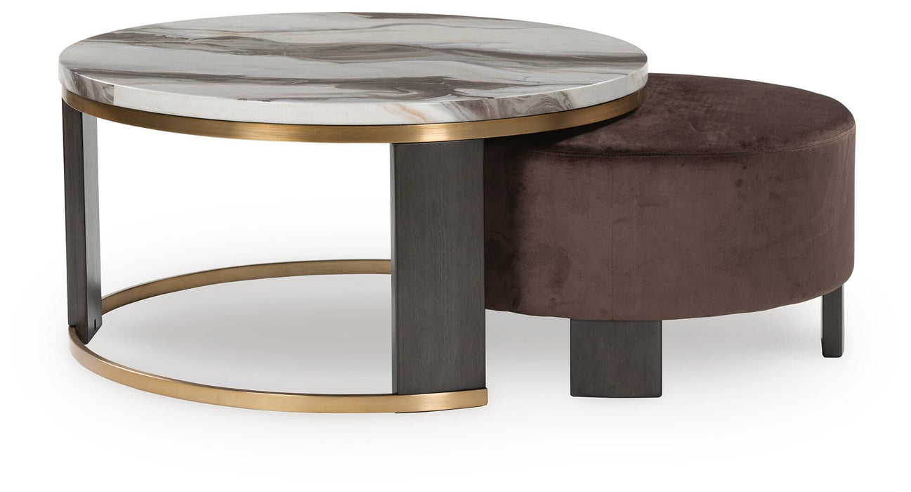 Jazmore Nesting Coffee Table (Set of 2) - LasVegasFurnitureOnline.com
