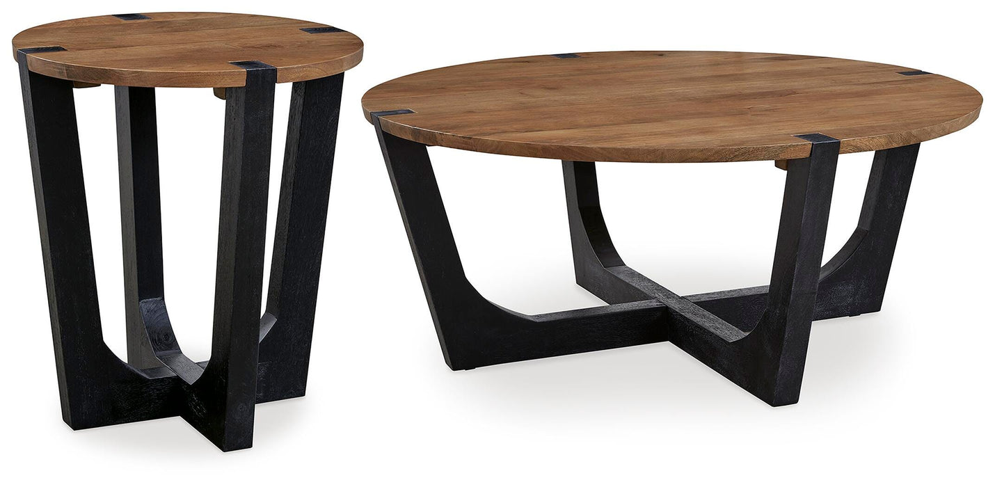 Hanneforth Occasional Table Set - LasVegasFurnitureOnline.com