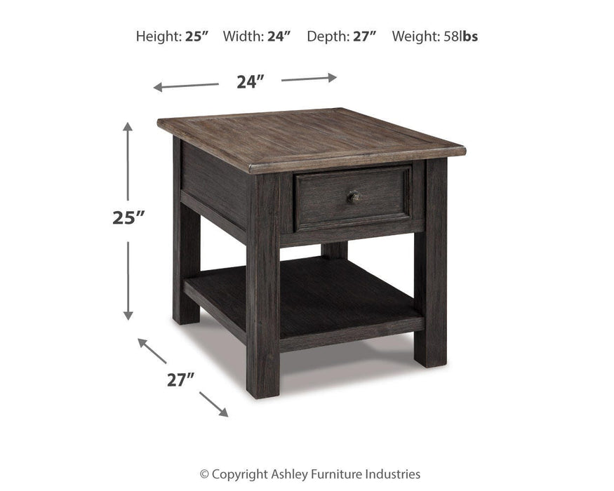 Tyler Creek End Table Set - LasVegasFurnitureOnline.com
