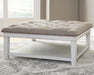 Kanwyn Upholstered Ottoman Coffee Table - LasVegasFurnitureOnline.com