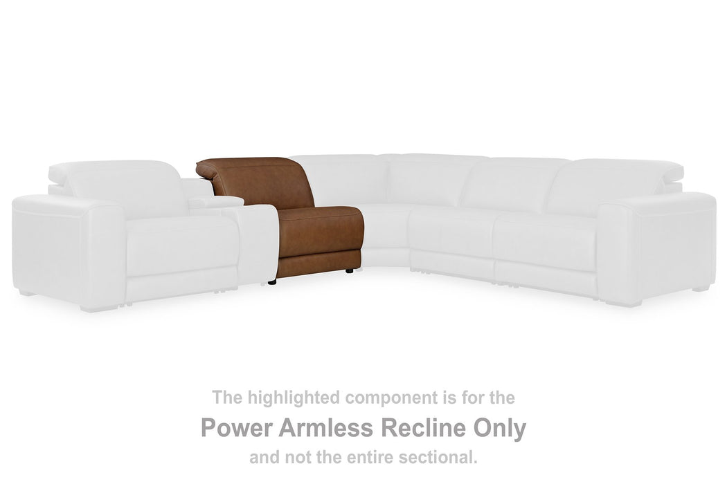 Magic Man 5-Piece Power Reclining Sectional - LasVegasFurnitureOnline.com