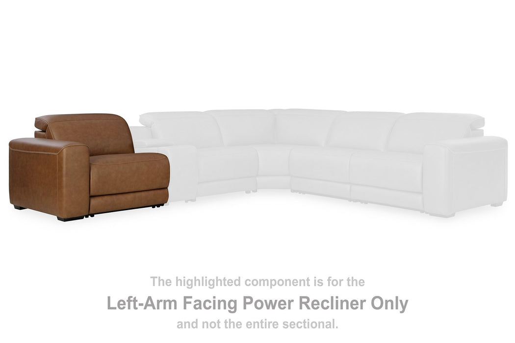 Magic Man 5-Piece Power Reclining Sectional - LasVegasFurnitureOnline.com