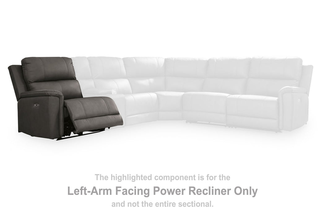 Bleckley Power Reclining Sectional - LasVegasFurnitureOnline.com