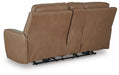 DeepWakes Power Reclining Loveseat with Console - LasVegasFurnitureOnline.com