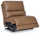 DeepWakes Reclining Sectional with Storage Console - LasVegasFurnitureOnline.com