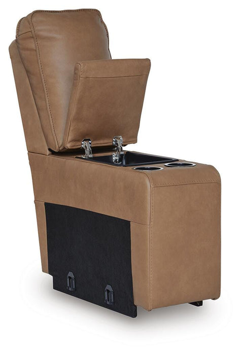 DeepWakes Power Reclining Sectional with Chaise - LasVegasFurnitureOnline.com