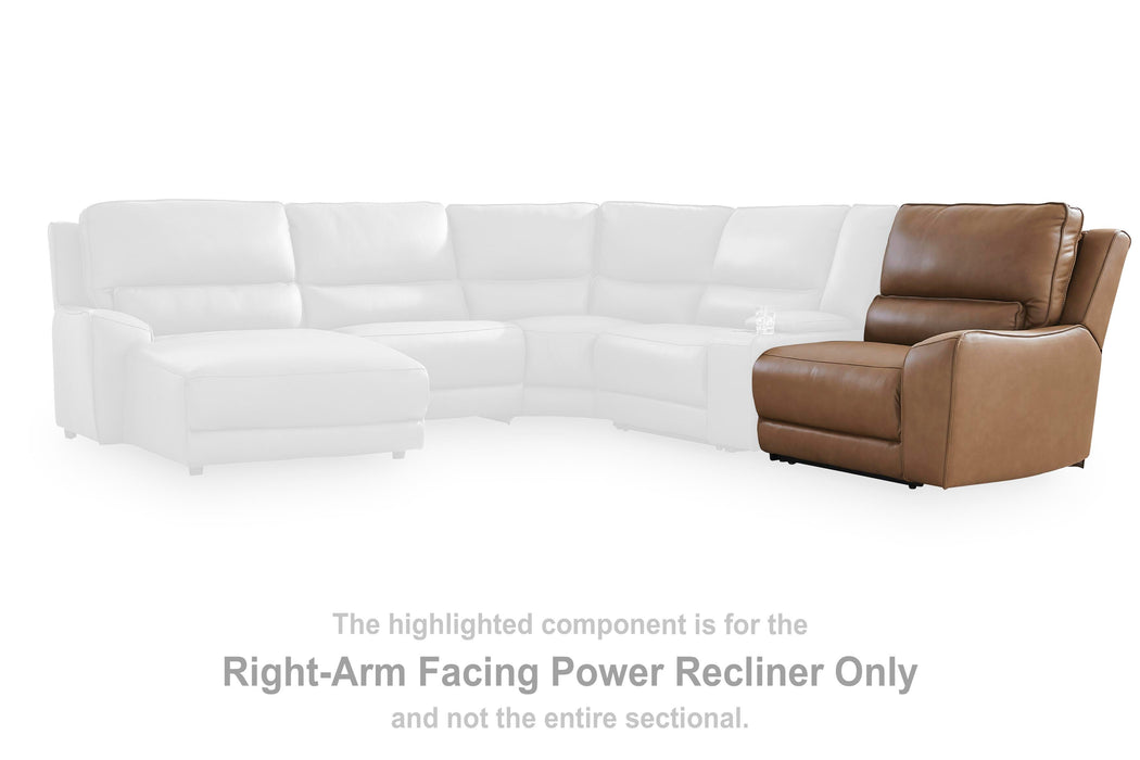 DeepWakes Power Reclining Sectional - LasVegasFurnitureOnline.com