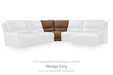 DeepWakes Power Reclining Sectional with Chaise - LasVegasFurnitureOnline.com