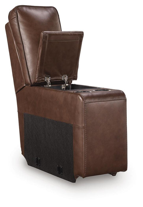 DeepWakes Power Reclining Sectional with Chaise - LasVegasFurnitureOnline.com